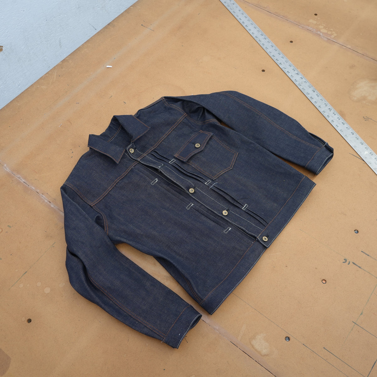 Indigo Type 1 Denim Jacket USA Made / Standing Alive Company