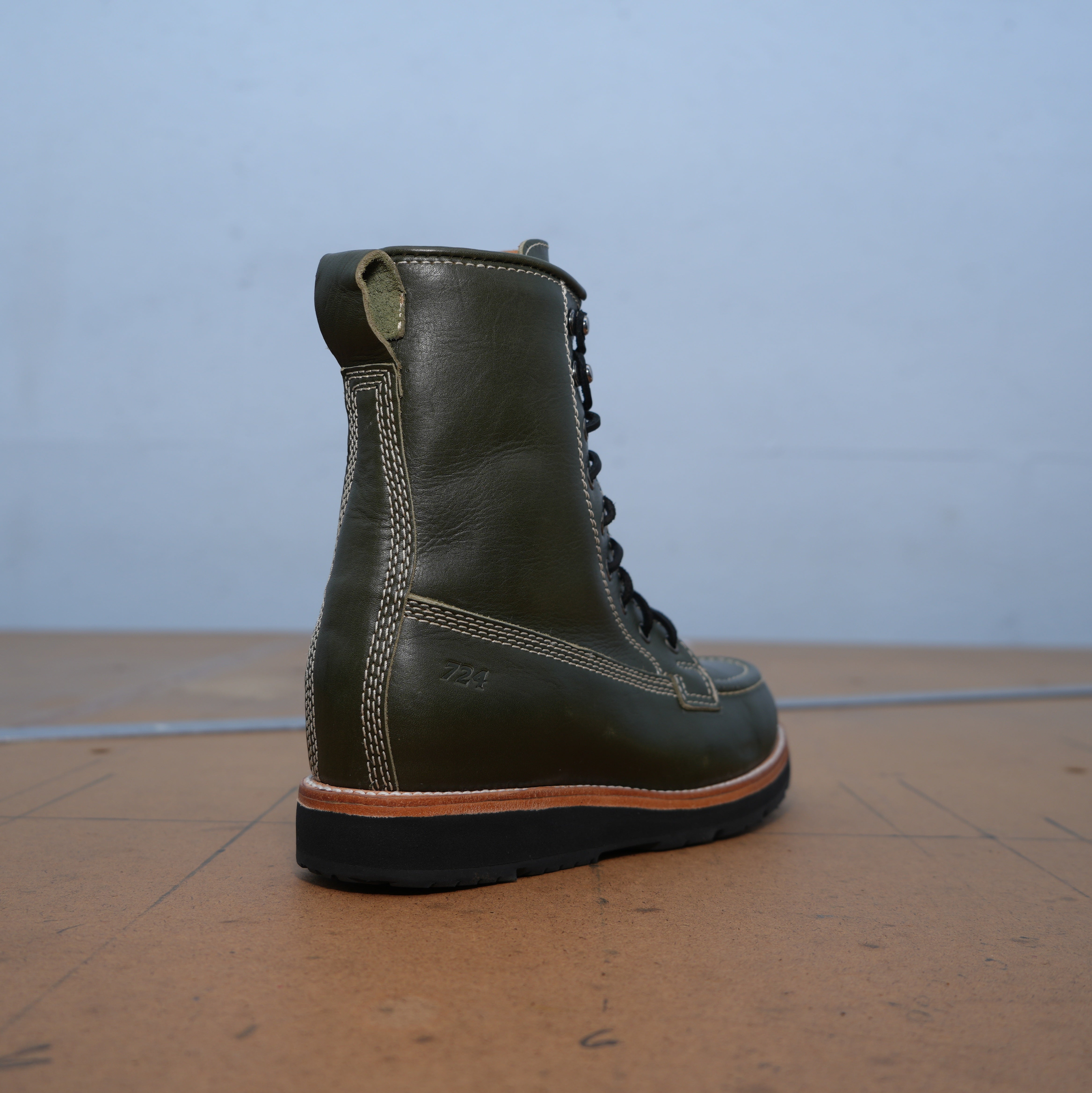 Bristow 8 Inch | Forest Full Grain – SEVEN TWENTY-FOUR