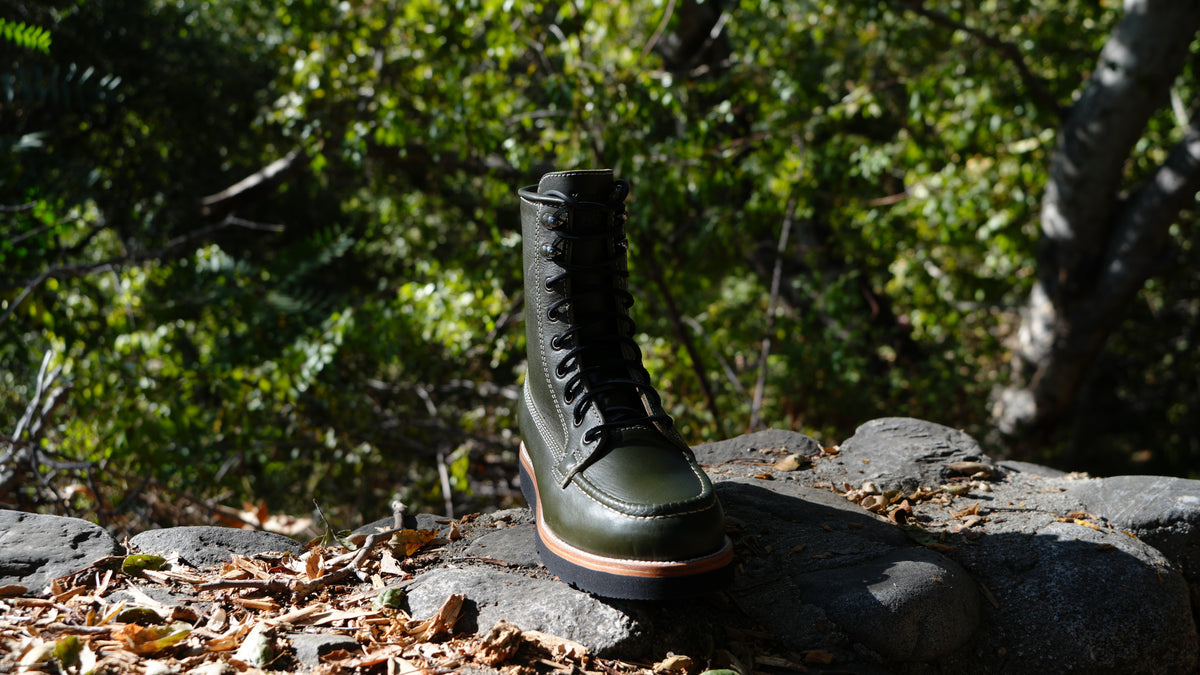 Bristow 8 Inch | Forest Full Grain