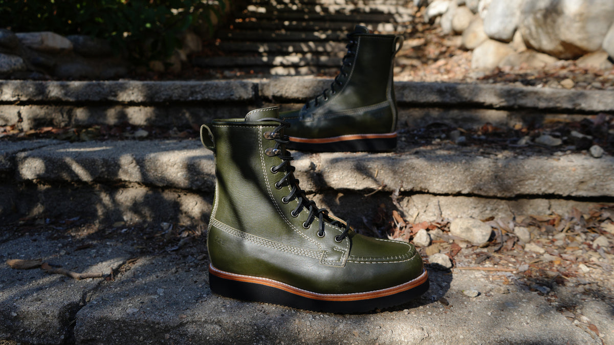 Bristow 8 Inch | Forest Full Grain