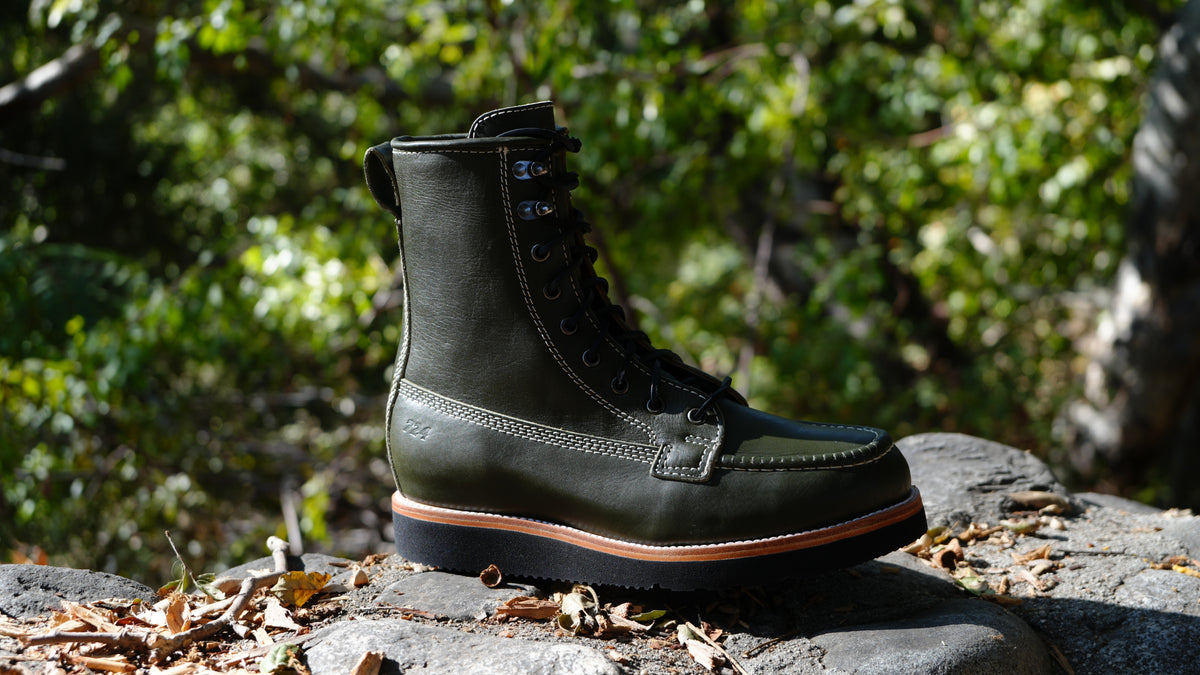 Bristow 8 Inch | Forest Full Grain