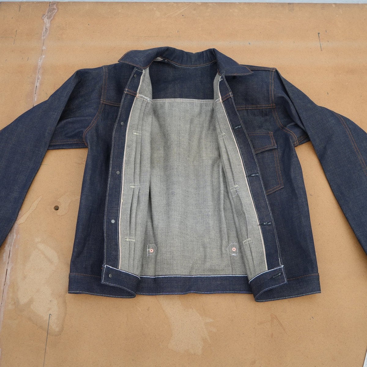 Indigo Type 1 Denim Jacket USA Made / Standing Alive Company