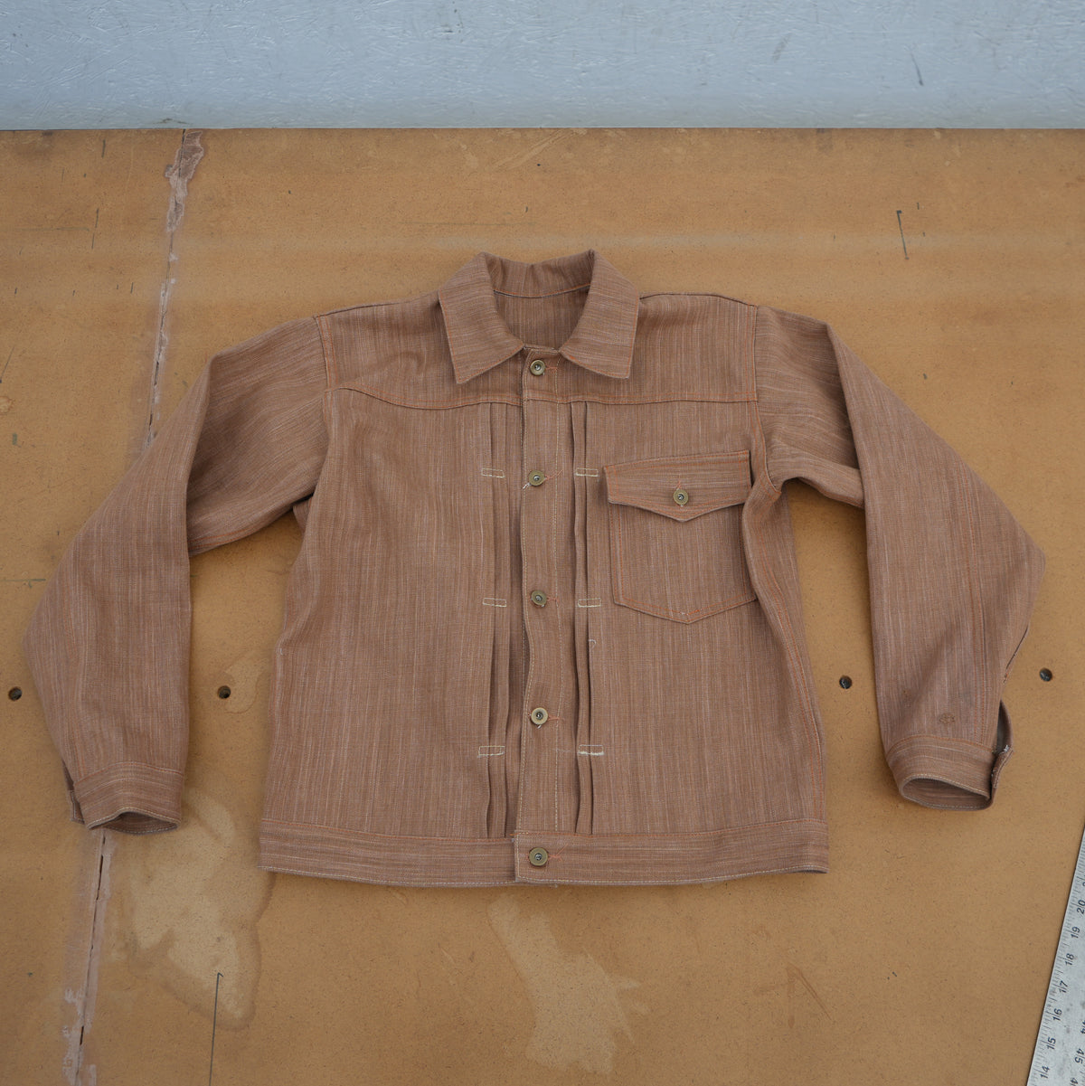 Copper Type 1 Denim Jacket USA Made / Standing Alive Company