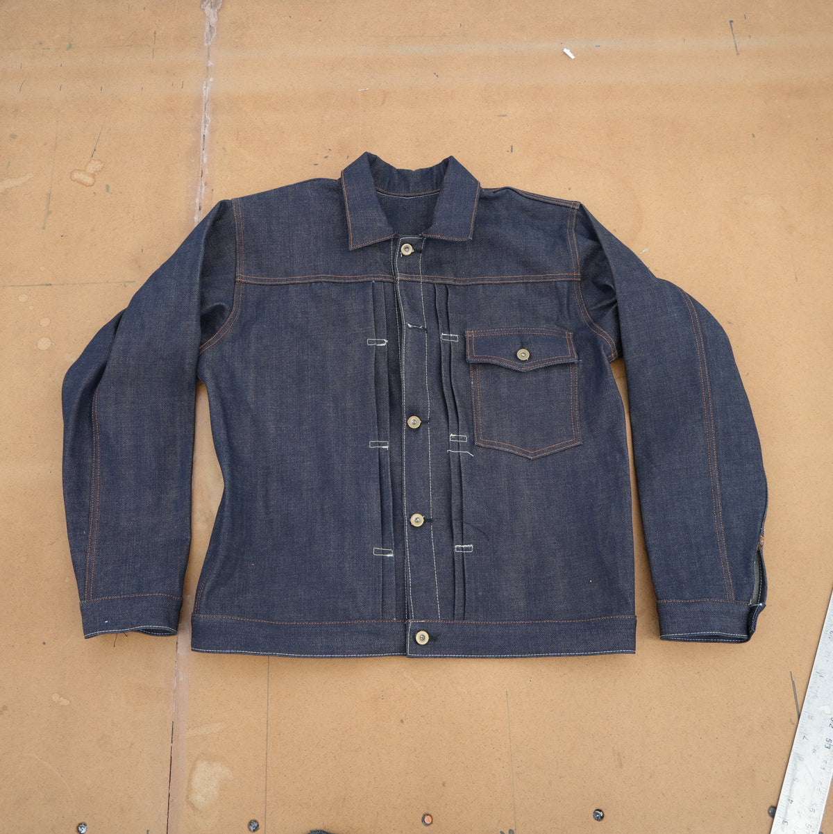 Indigo Type 1 Denim Jacket USA Made / Standing Alive Company