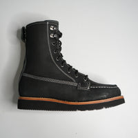 Bristow 8 Inch | Oiled Black Rough Out