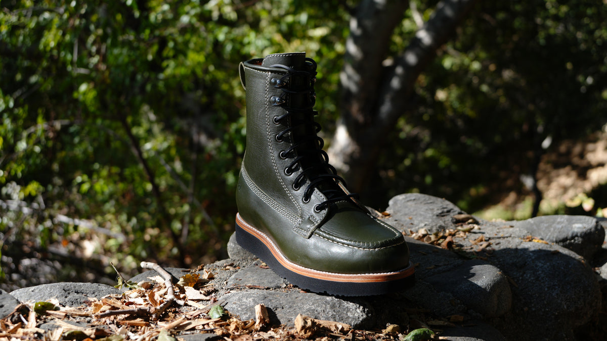 Bristow 8 Inch | Forest Full Grain