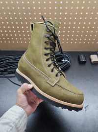 Size 9.5 Cypress Rough Out + Vibram Merengue Build