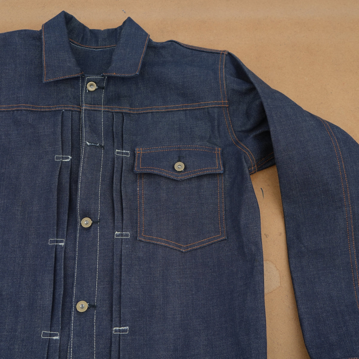 Indigo Type 1 Denim Jacket USA Made / Standing Alive Company